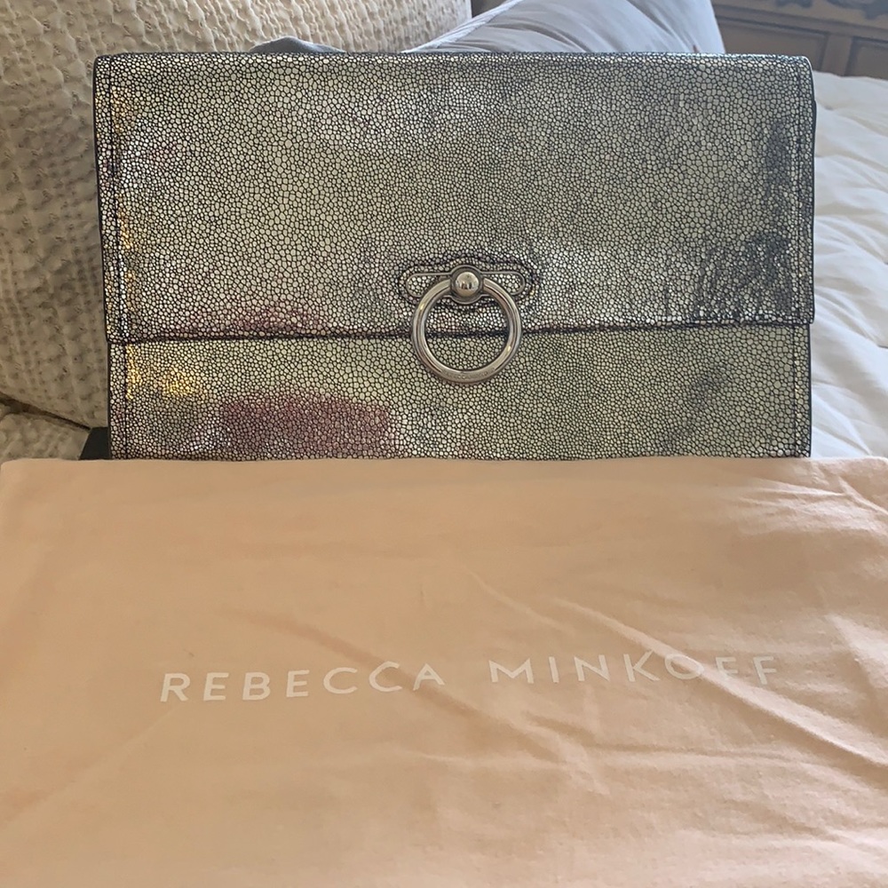 Silver Rebecca Minkoff Clutch